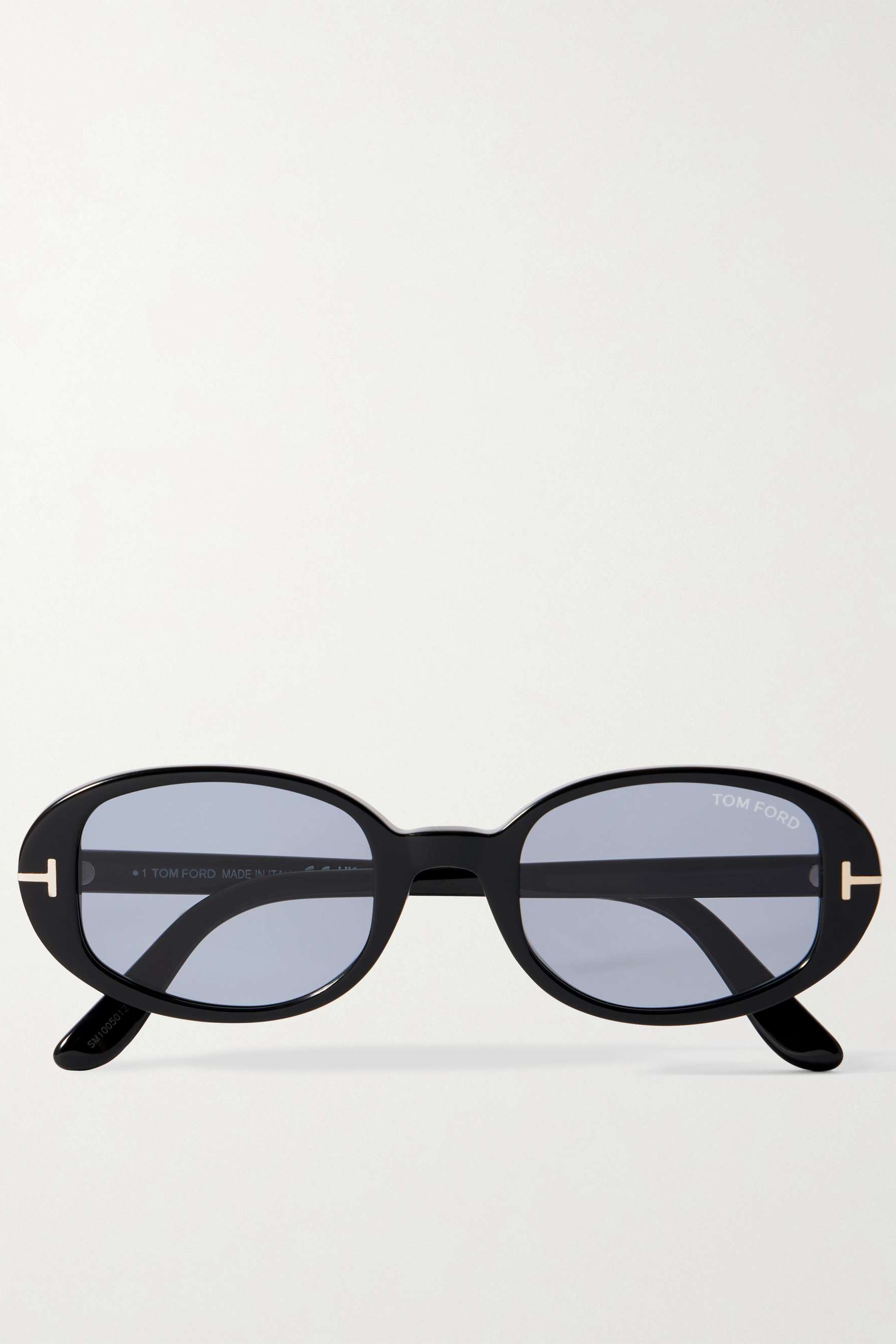 Iggy Oval-Frame Acetate Sunglasses