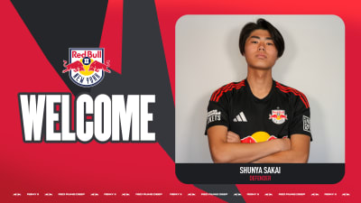 Red Bull New York II Acquire Japanese Defender Shunya Sakai on Loan from RB Omiya Ardija