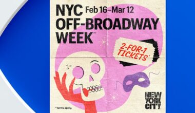 NYC's Off-Broadway Week returns with 26 shows offering 2-for-1 discounts