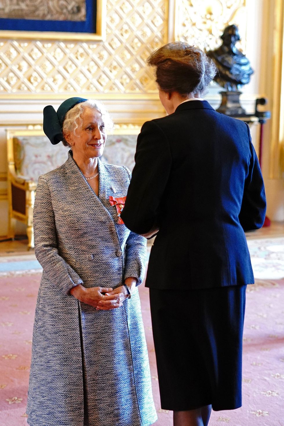 Philippa Gregory and Princess Anne