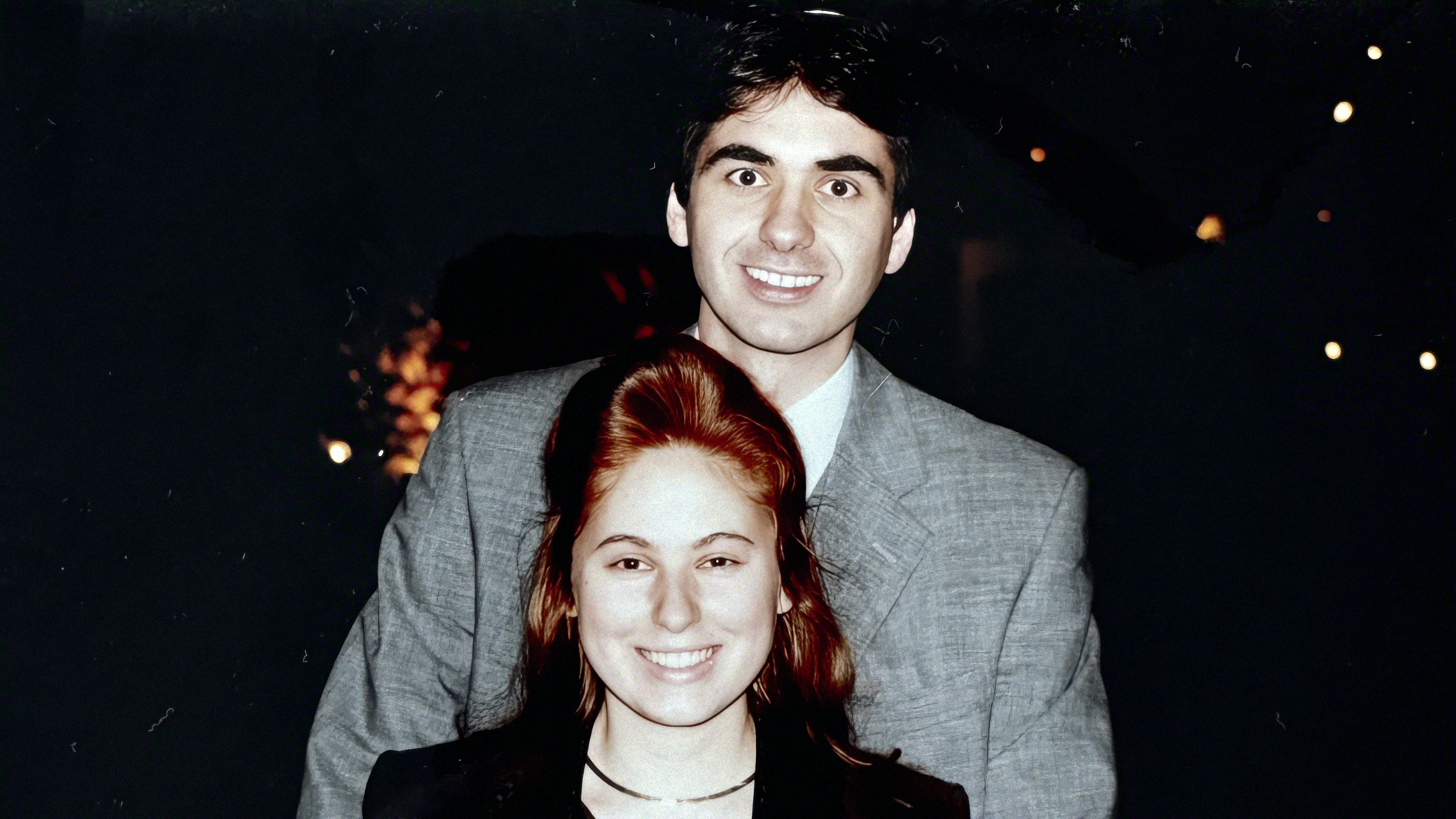 Judit Polgar with her husband Gustav Font in 