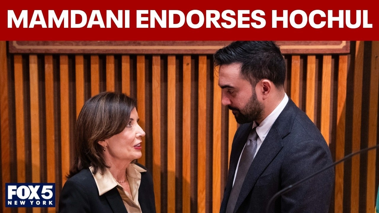 Mamdani endorses Hochul for reelection