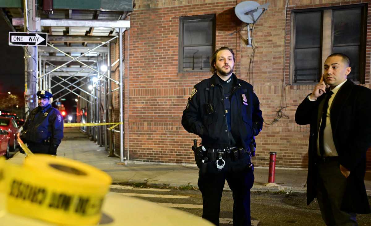 Scene of Bronx shooting