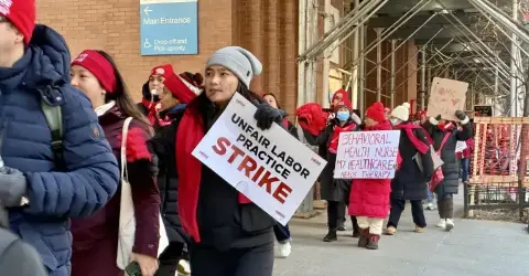 Nurses at Mount Sinai and Montefiore Ratify Pacts; Strike Still on Against NY-Presbyterian
