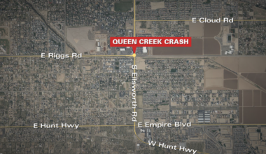 Two dead, three injured in Queen Creek crash