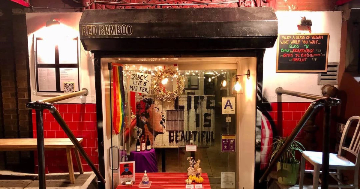 Long-running NYC vegan restaurant Red Bamboo is closing