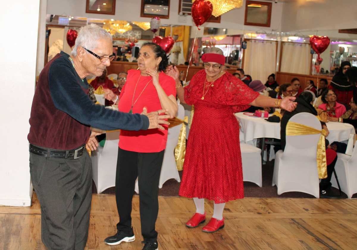 Seniors celebrate Valentine’s Day in full Indo-Caribbean style – Caribbean Life
