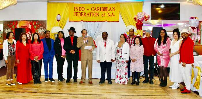Committee and board members in no order. Ralph Tamesh, President Dr. Vijay Lilliah VP, Radika Olarte, Asst. Secretary, Pamela Persaud, Treasurer, Ronald Chetani, Asst. Treasurer, John Aaron, Stanley Raj. Jasonda Thakordeen, Shanta Sookram, Son-Son Persaud, Vanessa Matura, and Yvonne Singh. 