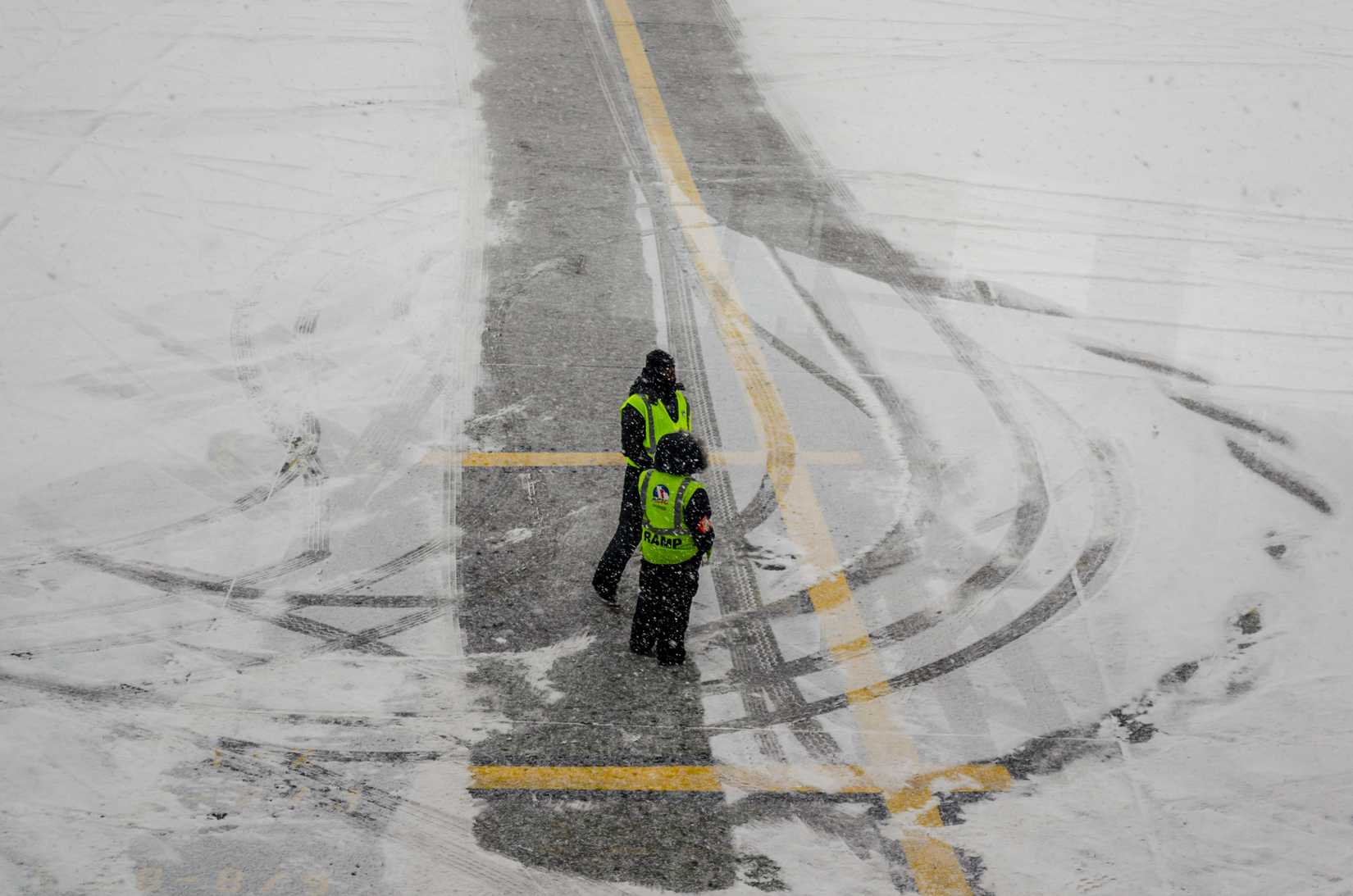 Snow At JFK