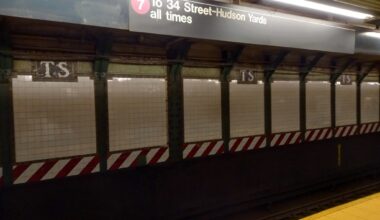 Man on NYC subway platform clipped by train, dragged under wheels and killed
