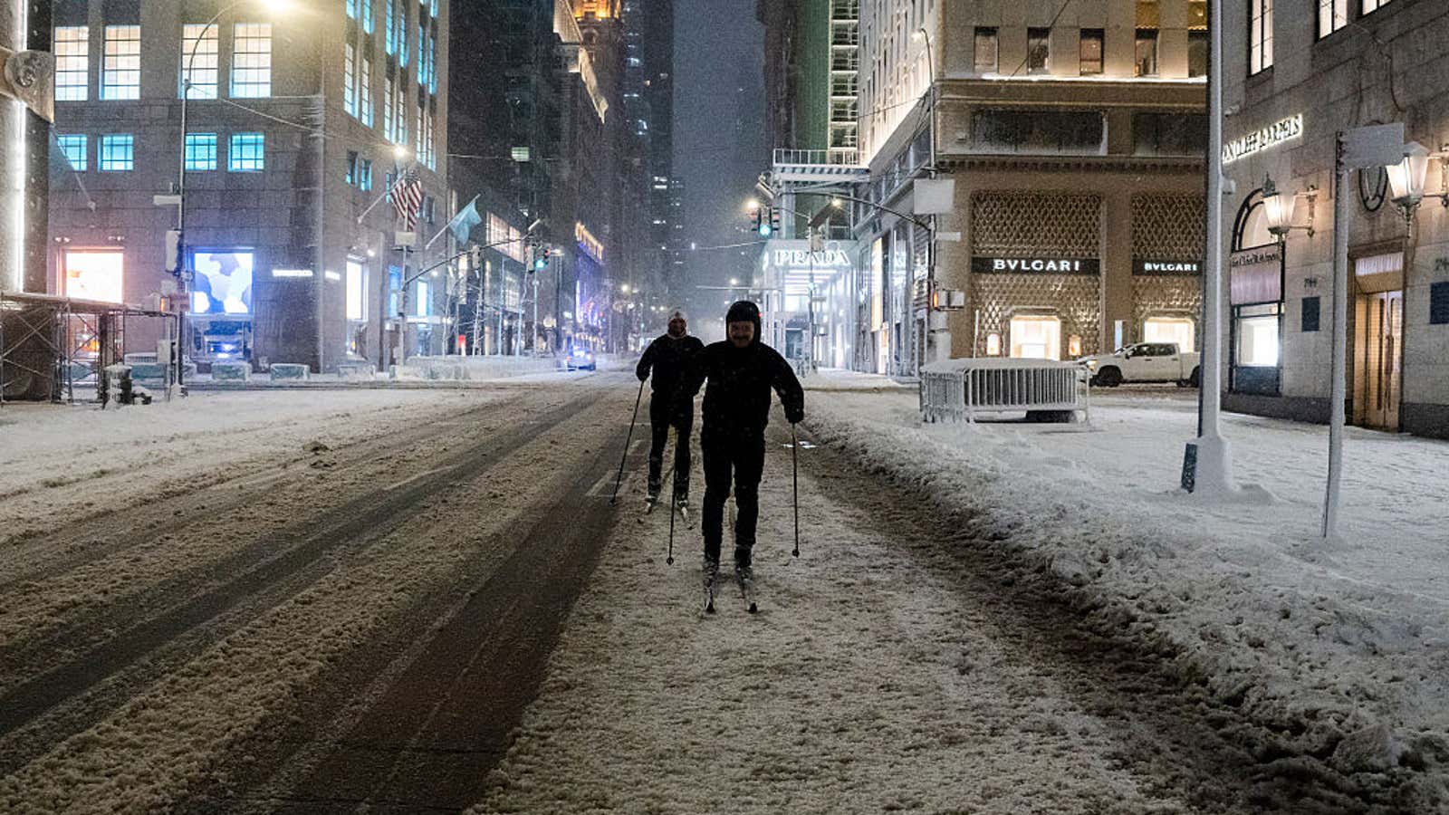 skiing in NYC
