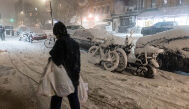 Several States Lock Down Amid East Coast Blizzard
