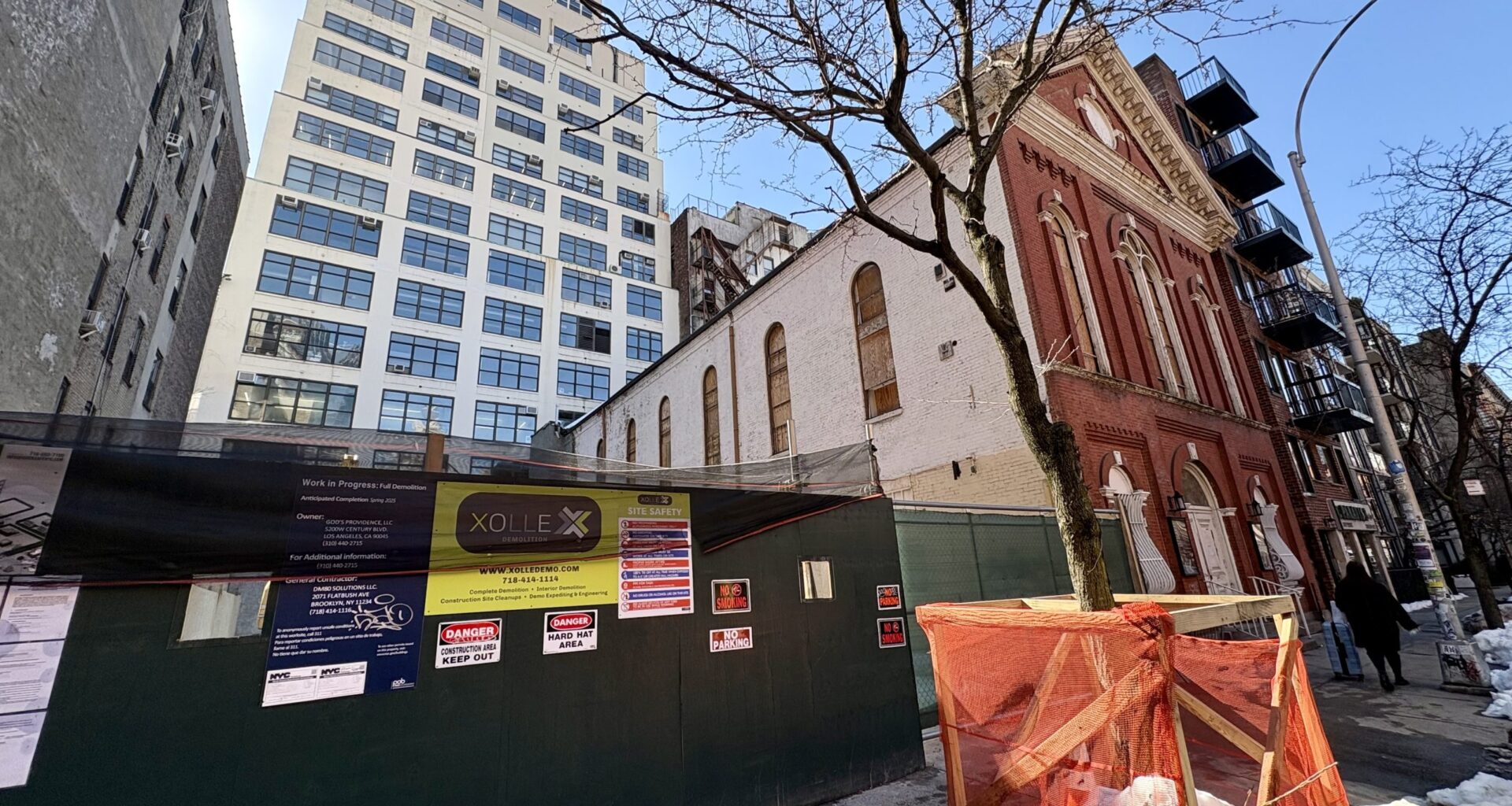 Rectory Demolished as Landmark Push for St Benedict the Moor Stalls