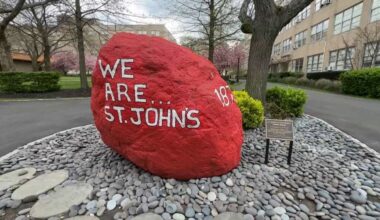 St. John's University was founded by the Roman Catholic Vincentian priests and brothers in 1870 in Brooklyn. (Spectrum News NY1/Roger Clark)