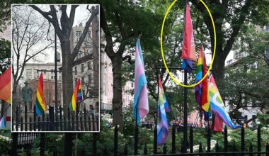New York Officials to Re-Raise Pride Flag Removed From LGBT Monument