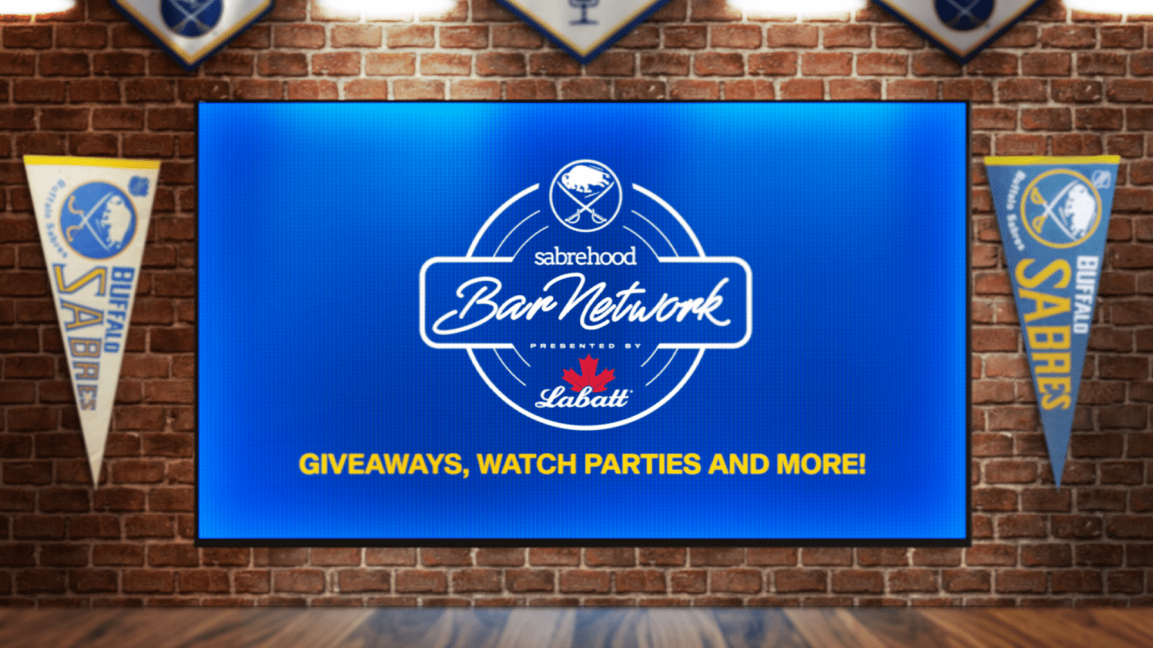 Sabres partner with Labatt to introduce 'sabrehood Bar Network'