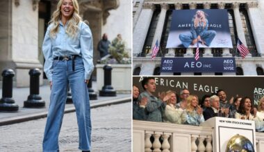 Sydney Sweeney rings NYSE opening bell amid renewed buzz over divisive American Eagle jeans ad