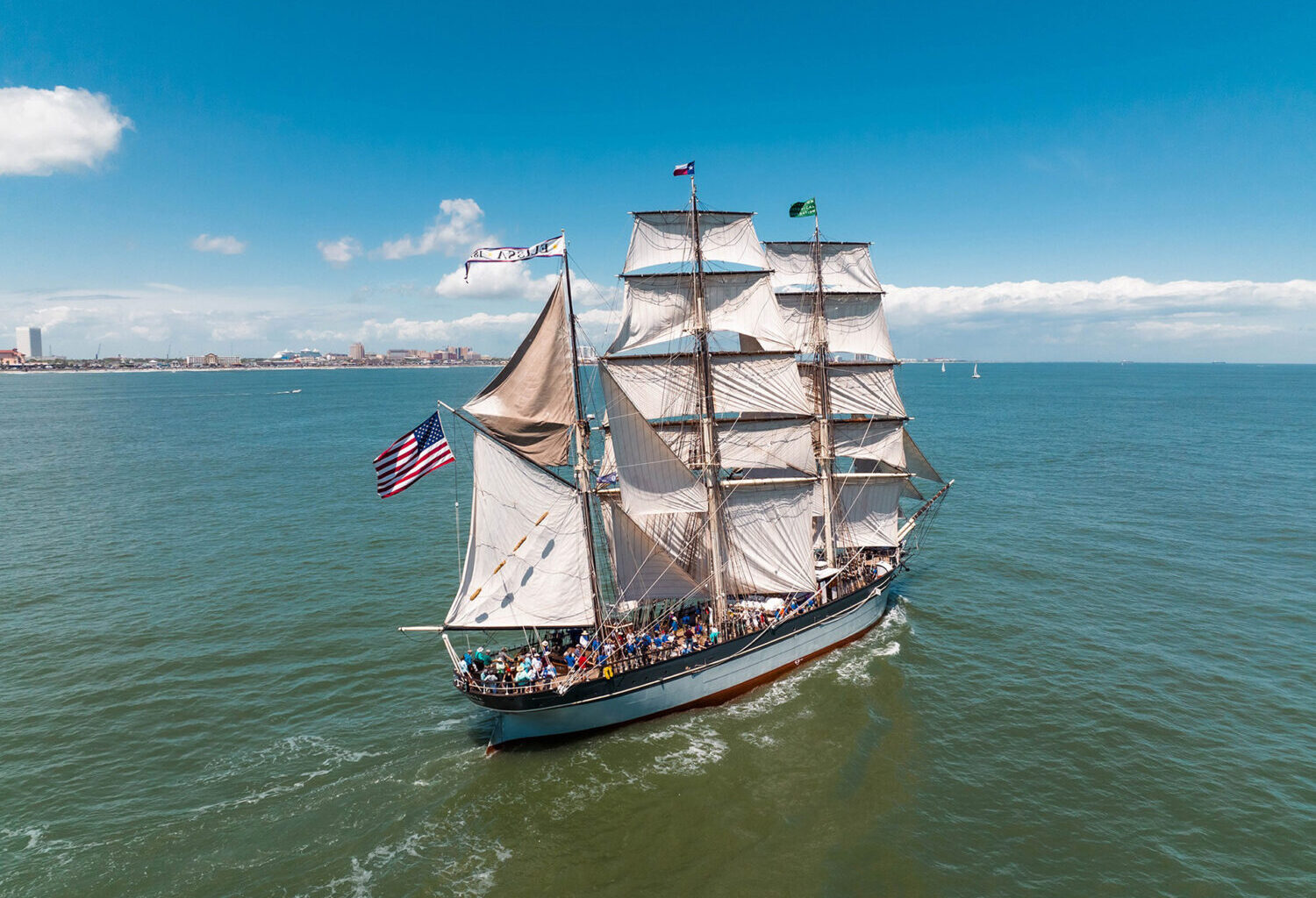 Tall Ship Elissa Galveston