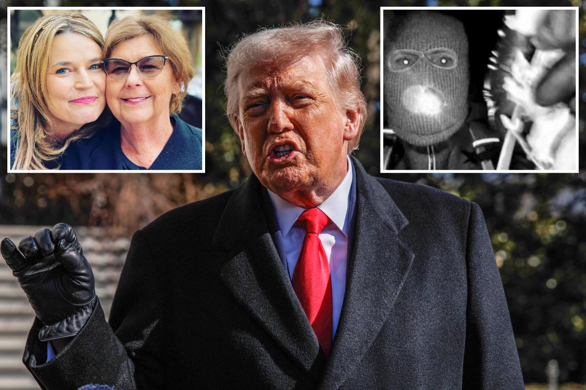 Trump threatens kidnappers with death penalty if Nancy Guthrie isn't returned alive