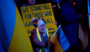 ‘Remember this day’: NYC commemorates four-year anniversary of Ukraine invasion as fight against Russian aggression goes on