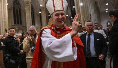 Incoming Archbishop Ronald Hicks speaks at prayer service on eve of becoming leader of New York’s Catholics