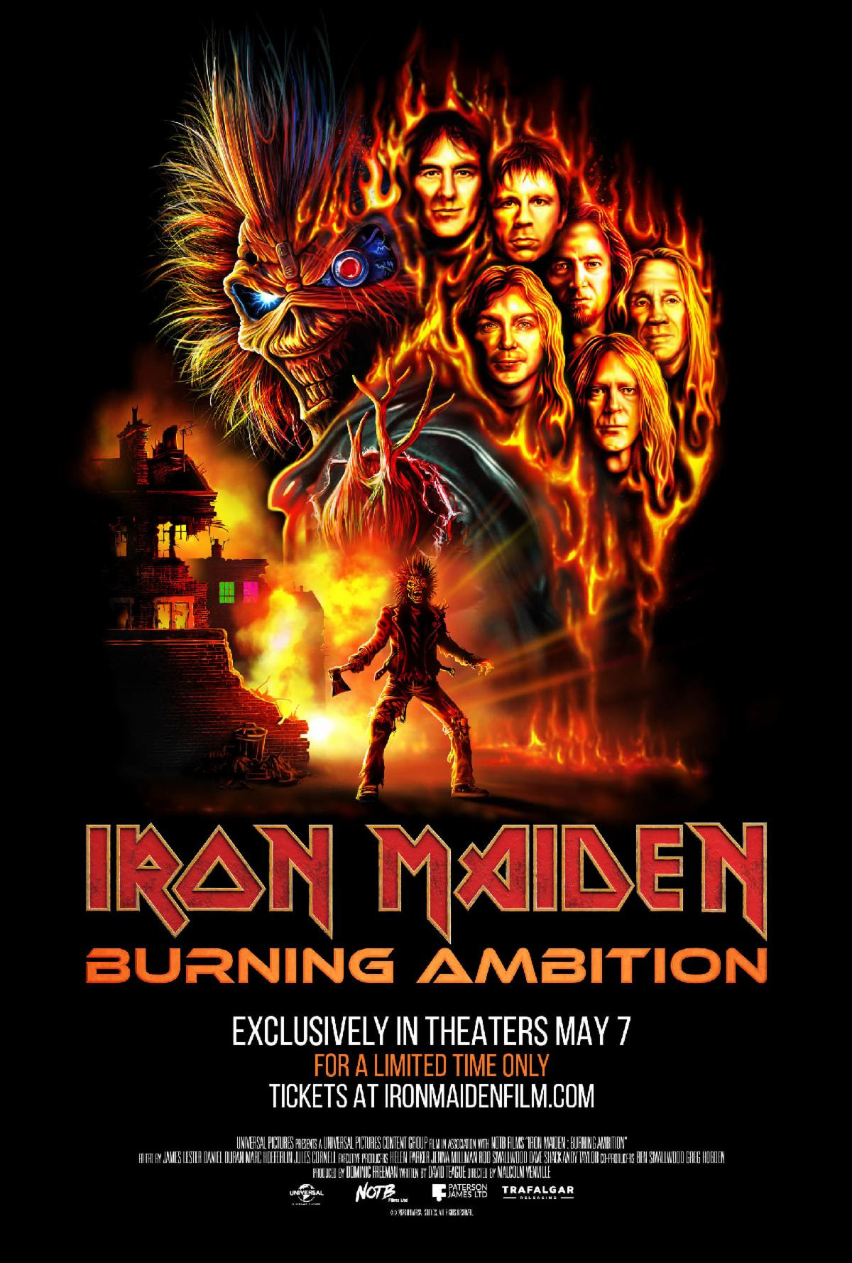 ‘Iron Maiden: Burning Ambition’ Documentary Set for Limited-Engagement Theatrical Run Starting May 7