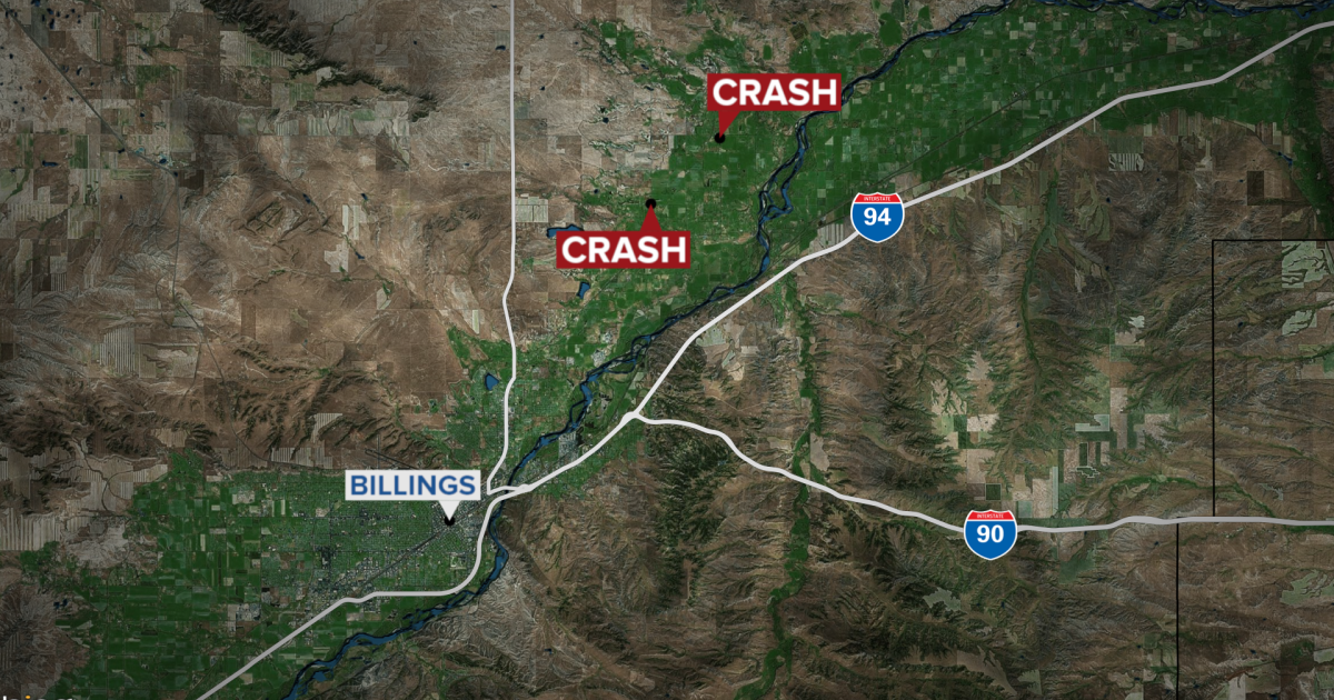 2 people dead in separate crashes in Yellowstone County