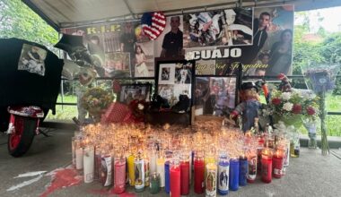 New York City police sergeant on trial for deadly cooler thrown at man on scooter