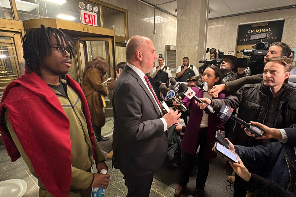 NYPD arrests man after officers were pelted during snowball fight