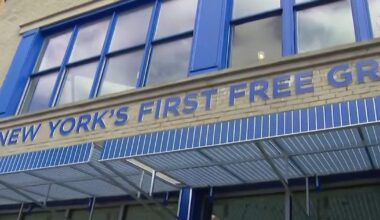 How long is the Polymarket free grocery store open?