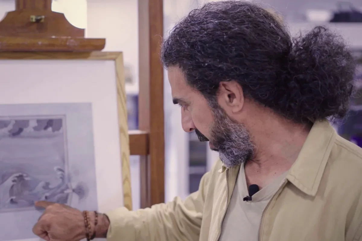 Facing the waves: how Shorsh Saleh found power to share his story through art