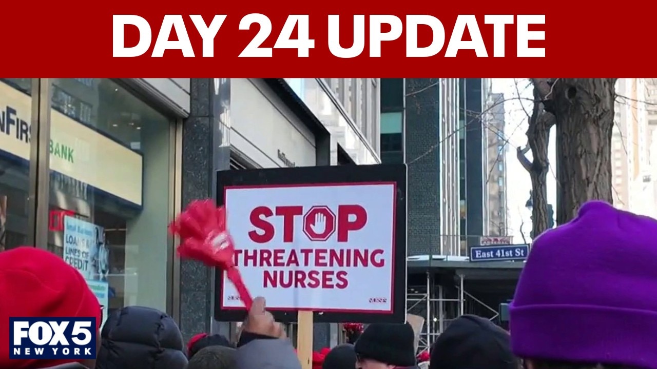 NYC nurses strike reaches day 24