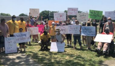 outdoor school rally