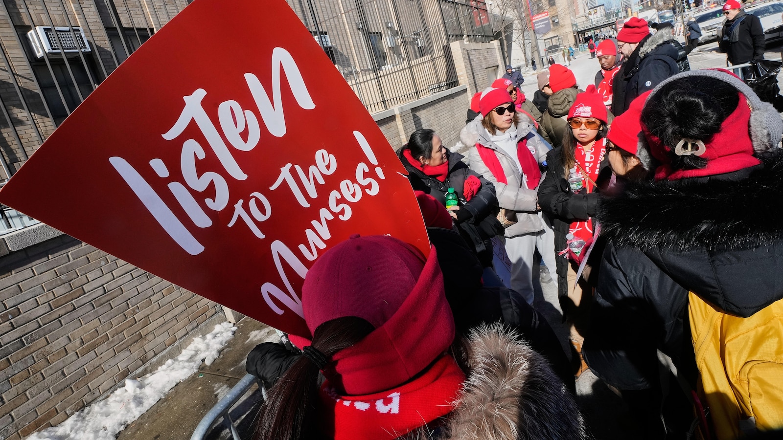 NYC nurses reach a deal to end a strike at 2 major hospitals while walkout continues at another