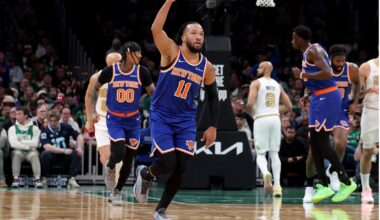 Brunson's 31 points power Knicks past Celtics, snapping Boston's five-game winning streak
