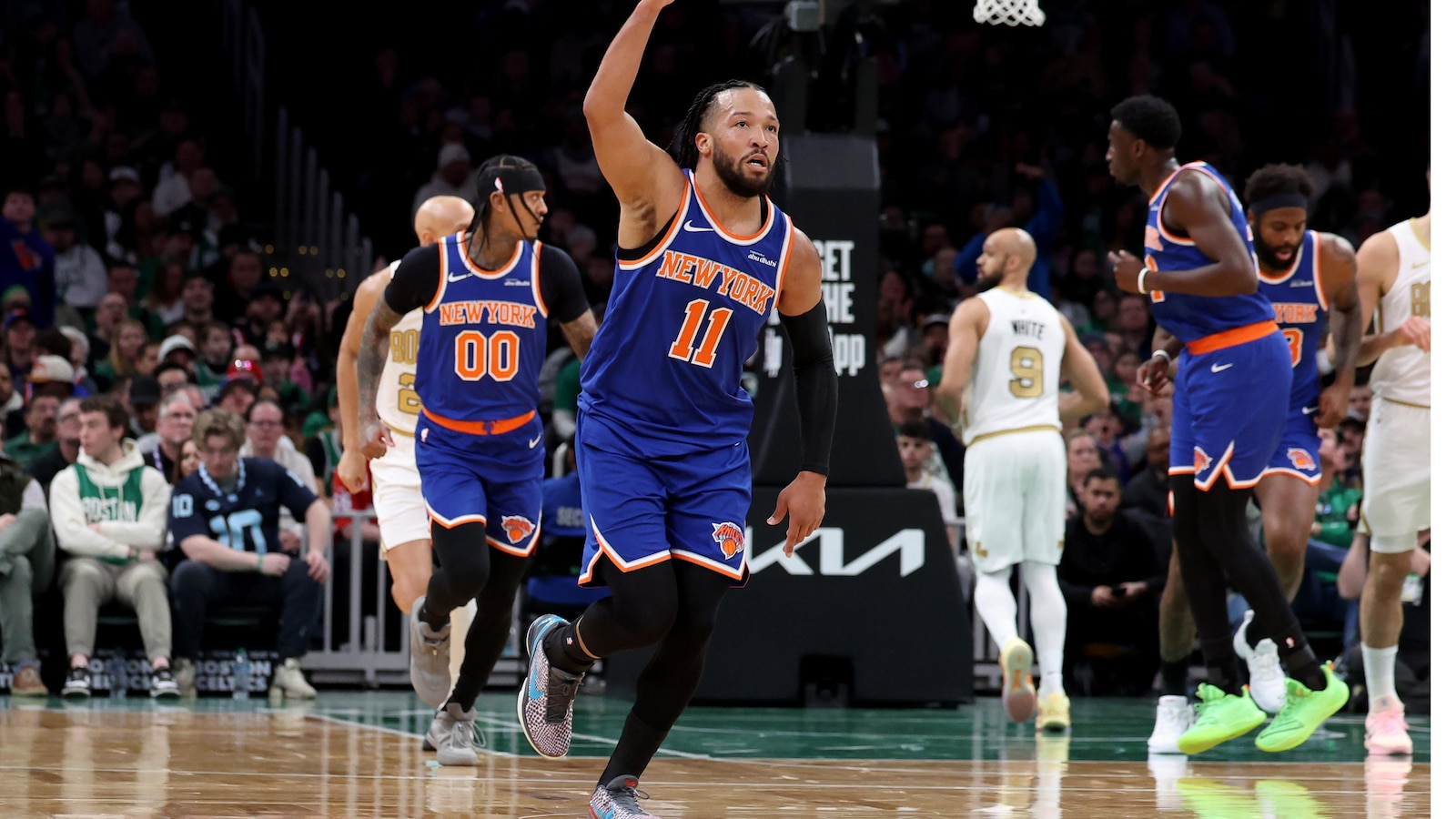 Brunson's 31 points power Knicks past Celtics, snapping Boston's five-game winning streak