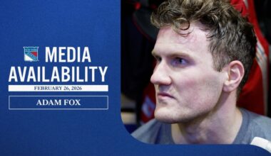 Postgame: Fox | New York Rangers