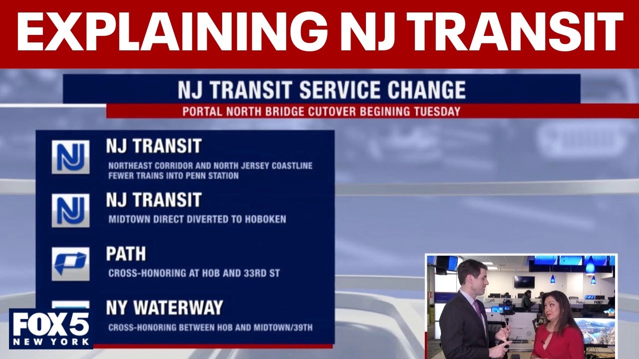 How will riders be impacted by NJ Transit changes?