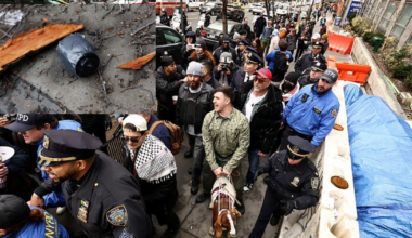 Gracie Mansion protests: Improvised explosive device found