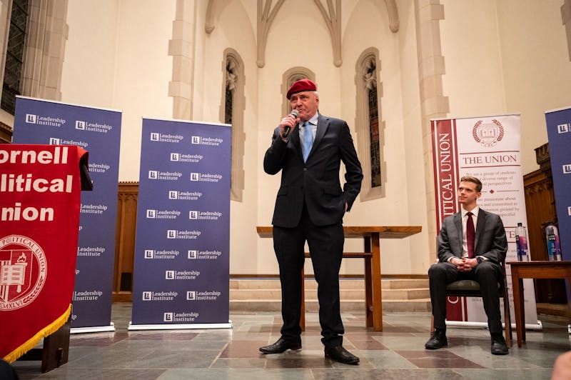 Cornell Political Union Hosts Curtis Sliwa, Former Republican Nominee for NYC Mayor, For Debate