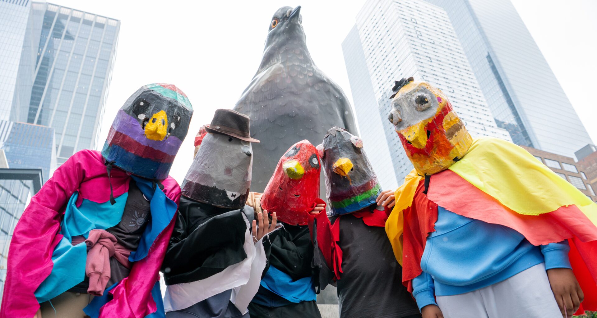 The High Line Says “Farewell, Dinosaur” With Feather-Brained Closing Event For The Giant Pigeon Sculpture | The Bronx Daily