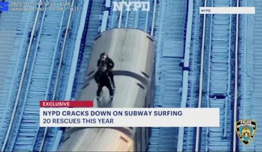 News 12 | Brooklyn | Exclusive: NYPD ramps up crackdown on subway surfing in Brooklyn; rescues 20 people this year