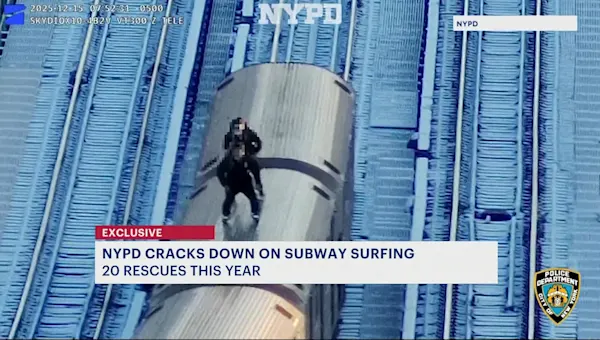 News 12 | Brooklyn | Exclusive: NYPD ramps up crackdown on subway surfing in Brooklyn; rescues 20 people this year
