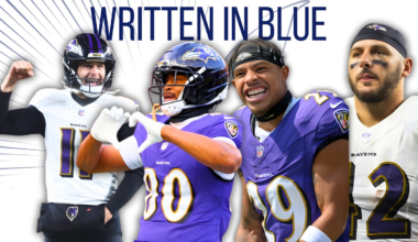 New York Giants free agent pick-ups Jordan Stout, Isaiah Likely, Ar'Darius Washington, and Patrick Ricard.