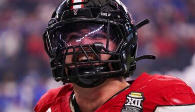 Texas Tech linebacker Jacob Rodriguez