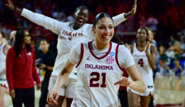 Oklahoma's Brooklyn Stewart, Emma Tolan and Zya Vann Delivered big Moments in Opening Weekend of NCAA Tournament
