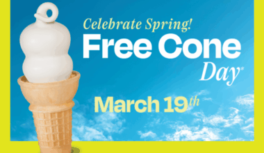 Ring in Spring with Dairy Queen’s Free Cone Day, March 19