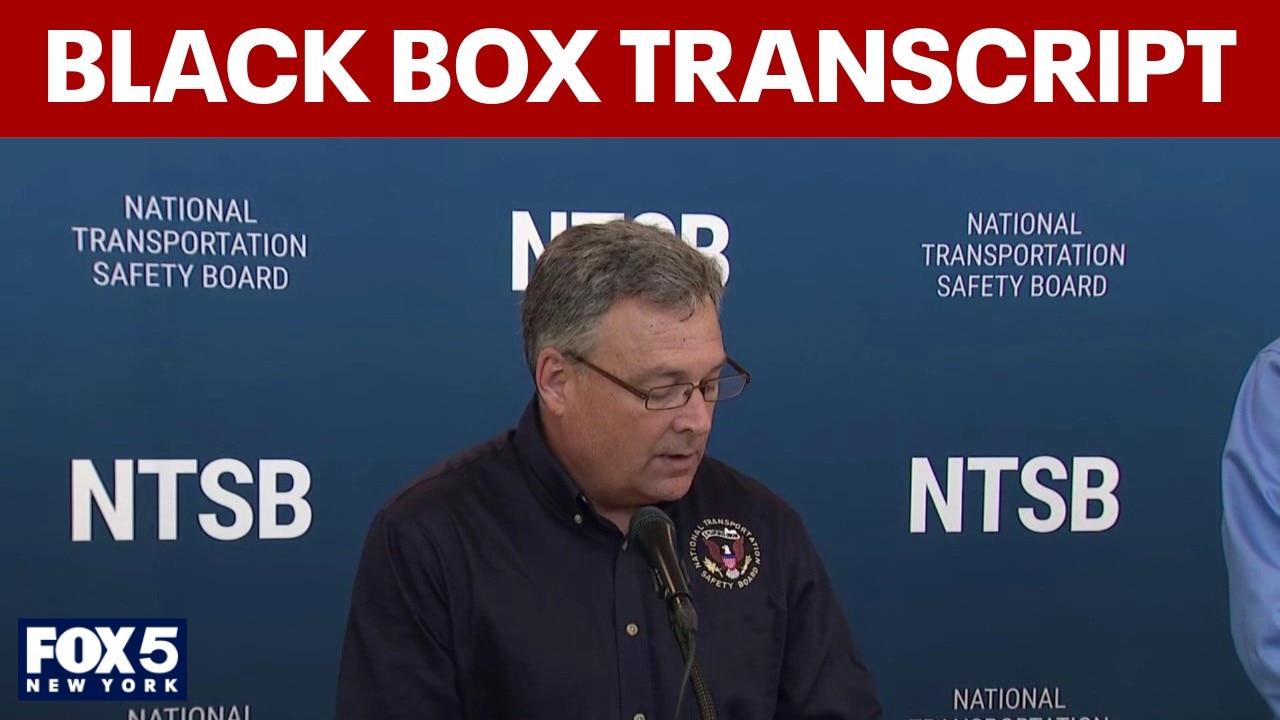 NTSB details black box transcript from Air Canada Express Flight 8646
