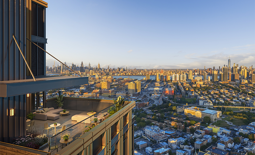 505 Summit in Jersey City's Journal Square neighborhood. PROVIDED BY 505 SUMMIT