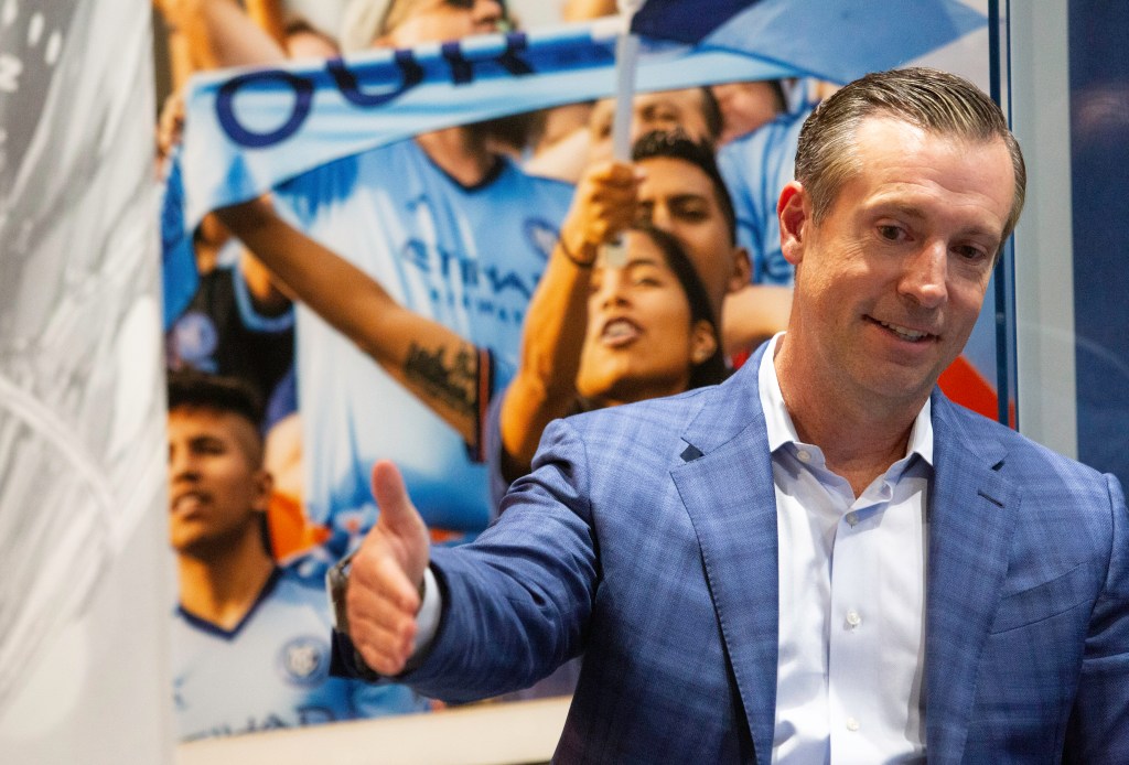 NYCFC CEO Brad Sims